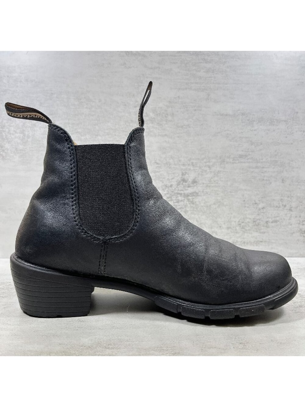 Blundstone 1671 Leather Heeled Chelsea Boots - Women's Size US 8 / AU 5 - Black - Picture 2 of 9